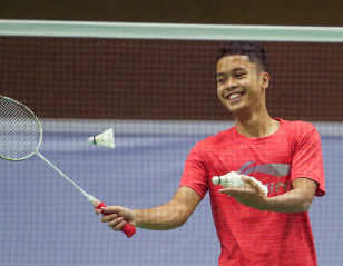 ‘Great to be Back Playing Badminton’
