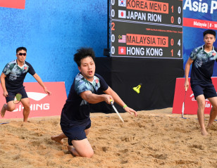 Hong Kong China Shine on Sand